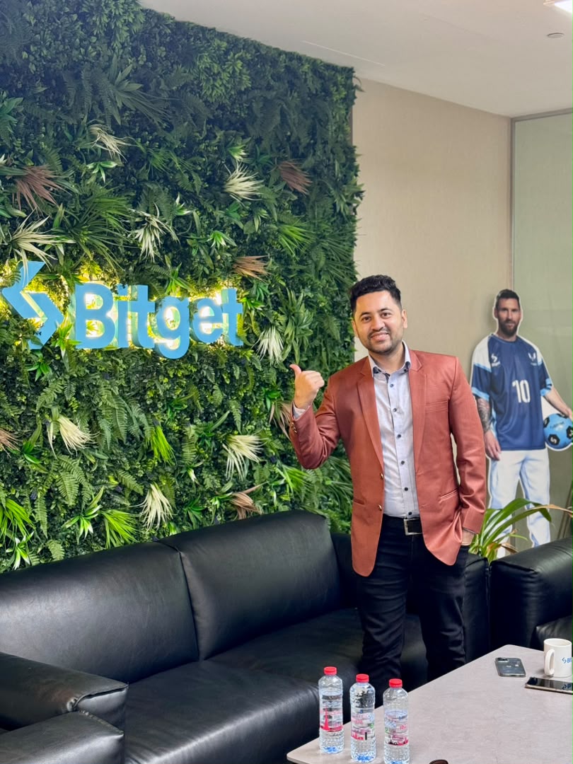 Bitget partnership moment